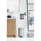 Brabantia NewIcon Pedal Bin 20L Metallic Grey