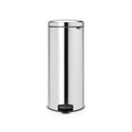 Brabantia NewIcon Pedal Bin 30L Brilliant Steel