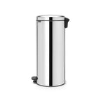 Brabantia NewIcon Pedal Bin 30L Brilliant Steel