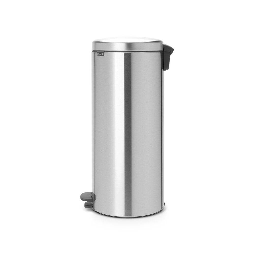 Brabantia NewIcon Pedal Bin 30L Matt Steel