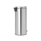 Brabantia NewIcon Pedal Bin 30L Matt Steel