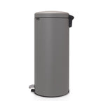 Brabantia NewIcon Pedal Bin 30L Mineral Concrete Grey