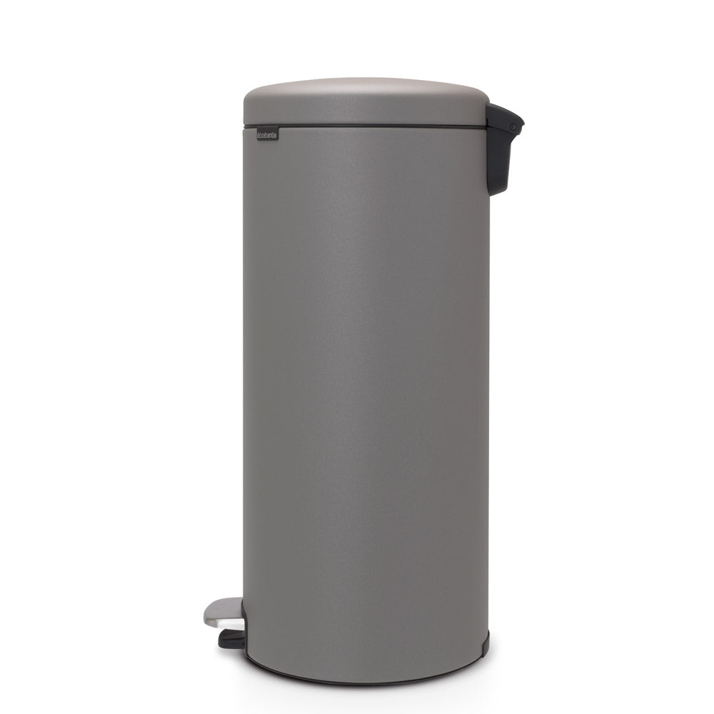 Brabantia NewIcon Pedal Bin 30L Mineral Concrete Grey