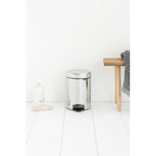 Brabantia NewIcon Pedal Bin 3L Brilliant Steel