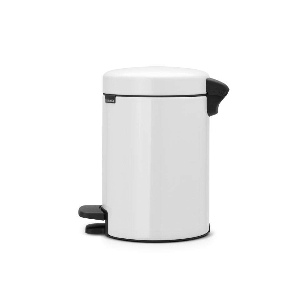 Brabantia NewIcon Pedal Bin 3L White