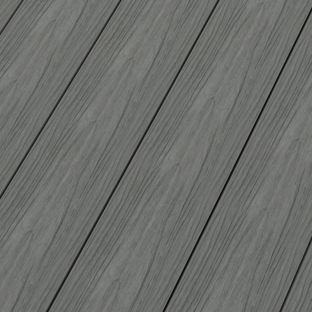 New Tech Wood Naturale Grooved Decking Board - Light Grey