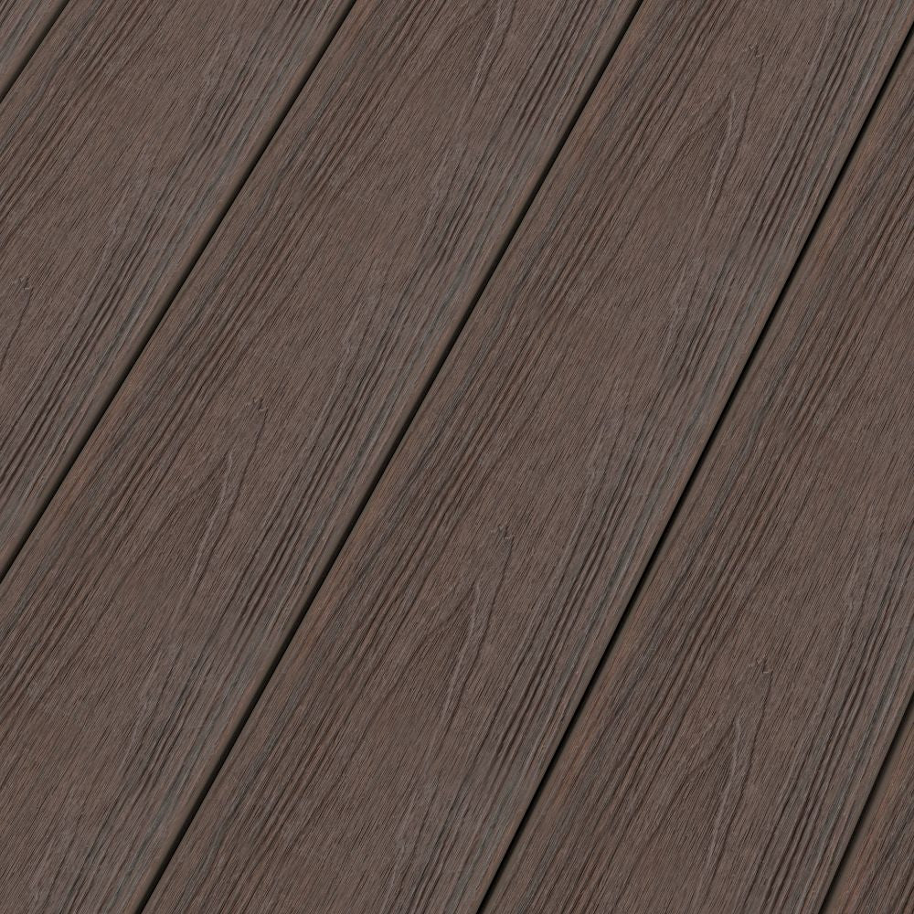 New Tech Wood Naturale Grooved Decking Board - Walnut
