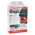 Numatic NVM-1CH 907076 HepaFlo Synthetic Vacuum Dust Bags (5 Pack) 179MISC