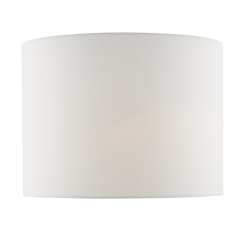 Nysa 2 Light Flush Velvet Dark Grey Shade 40cm<br>Grey