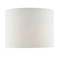 Nysa 2 Light Flush Velvet Dark Grey Shade 40cm<br>Grey