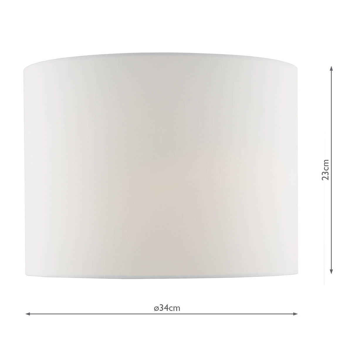 Nysa 2 Light Flush Velvet Dark Grey Shade 40cm<br>Grey