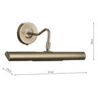 Onedin Picture Lt Antique Brass<br>Antique Brass