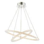 Orion 2 Ring Pendant Polished Chrome LED<br>Polished Chrome