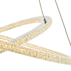 Orion 2 Ring Pendant Polished Chrome LED<br>Polished Chrome
