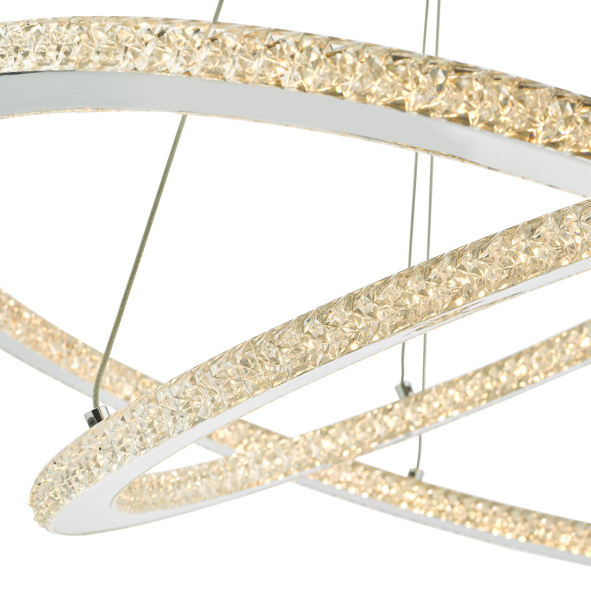 Orion 2 Ring Pendant Polished Chrome LED<br>Polished Chrome