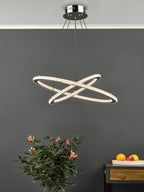 Orion 2 Ring Pendant Polished Chrome LED<br>Polished Chrome