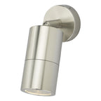 Ortega Outdoor Single Spotlight Aluminium IP65<br>Brushed Aluminium