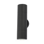 Ortega Outdoor 2 Light Wall Light Matt Black IP65<br>Matt Black
