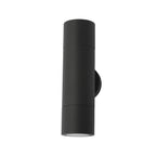 Ortega Outdoor 2 Light Wall Light Matt Black IP65<br>Matt Black