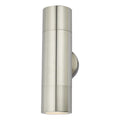 Ortega Outdoor 2 Light Wall Light Aluminium IP65<br>Brushed Aluminium