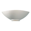 Otis Wall Washer Unglazed<br>White Ceramic