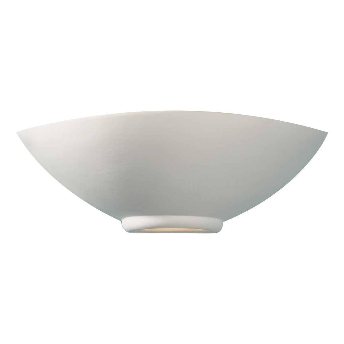 Otis Wall Washer Unglazed<br>White Ceramic