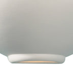 Otis Wall Washer Unglazed<br>White Ceramic
