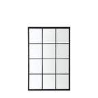 Rainham Outdoor Mirror Black