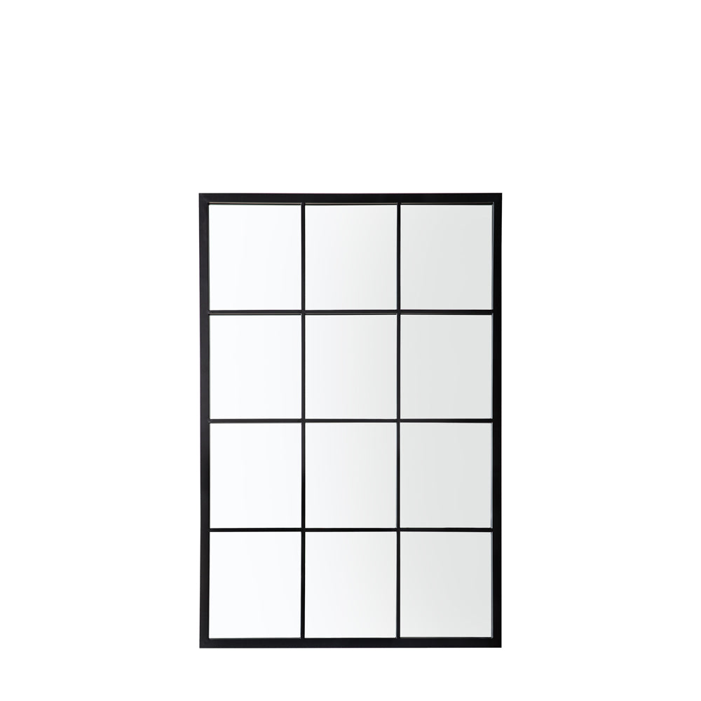Rainham Outdoor Mirror Black