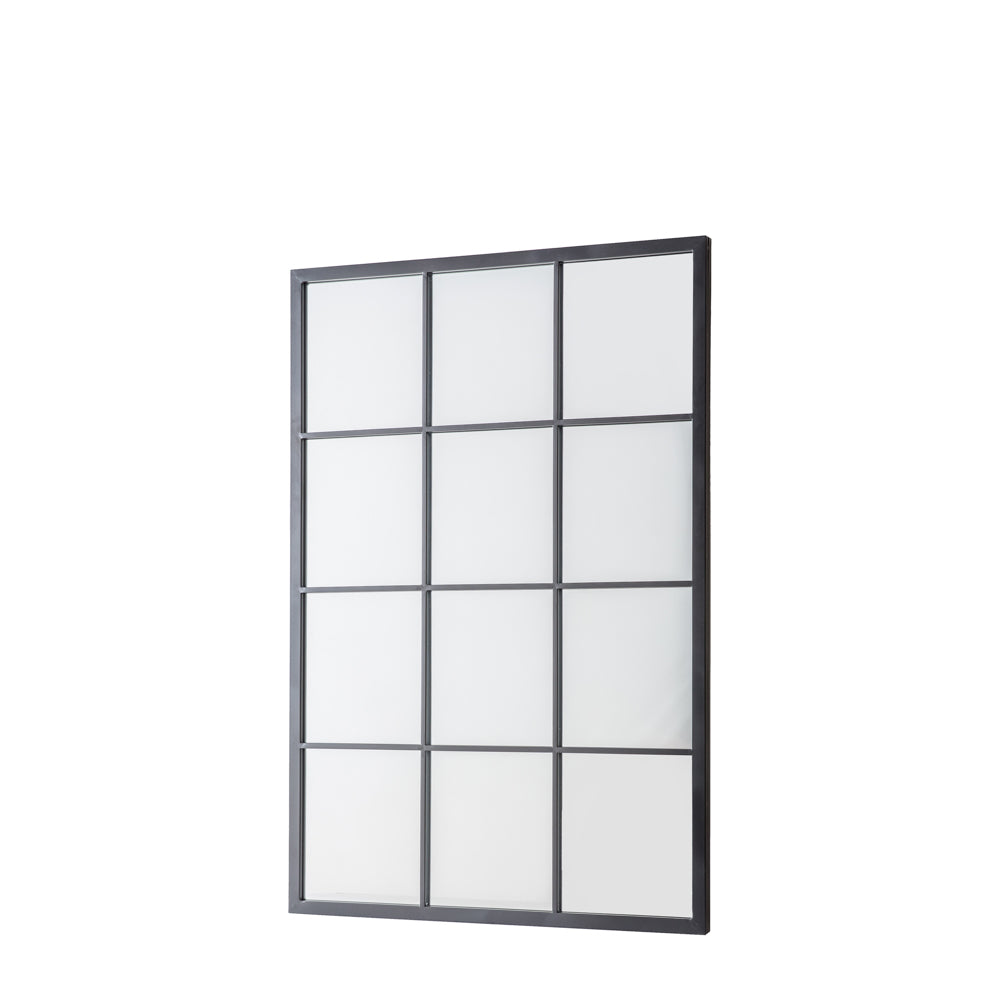 Rainham Outdoor Mirror Black