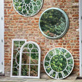 Horsham Outdoor Mirror White
