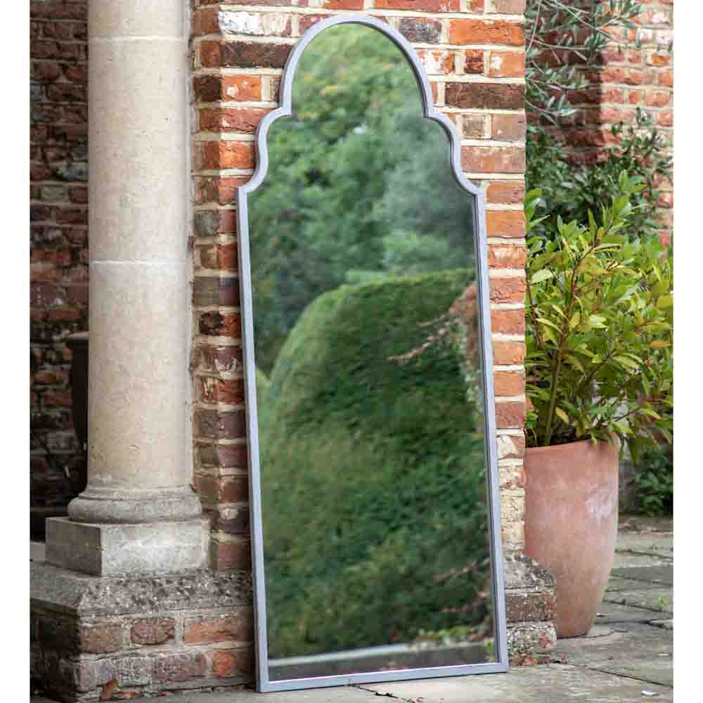 Cutro Outdoor Mirror Vintage Grey