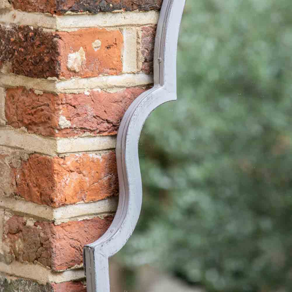 Cutro Outdoor Mirror Vintage Grey
