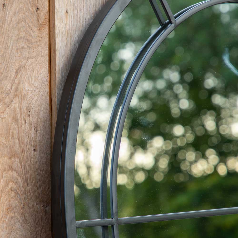 Longfield Outdoor Mirror Black