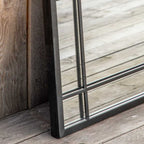 Longfield Outdoor Mirror Black