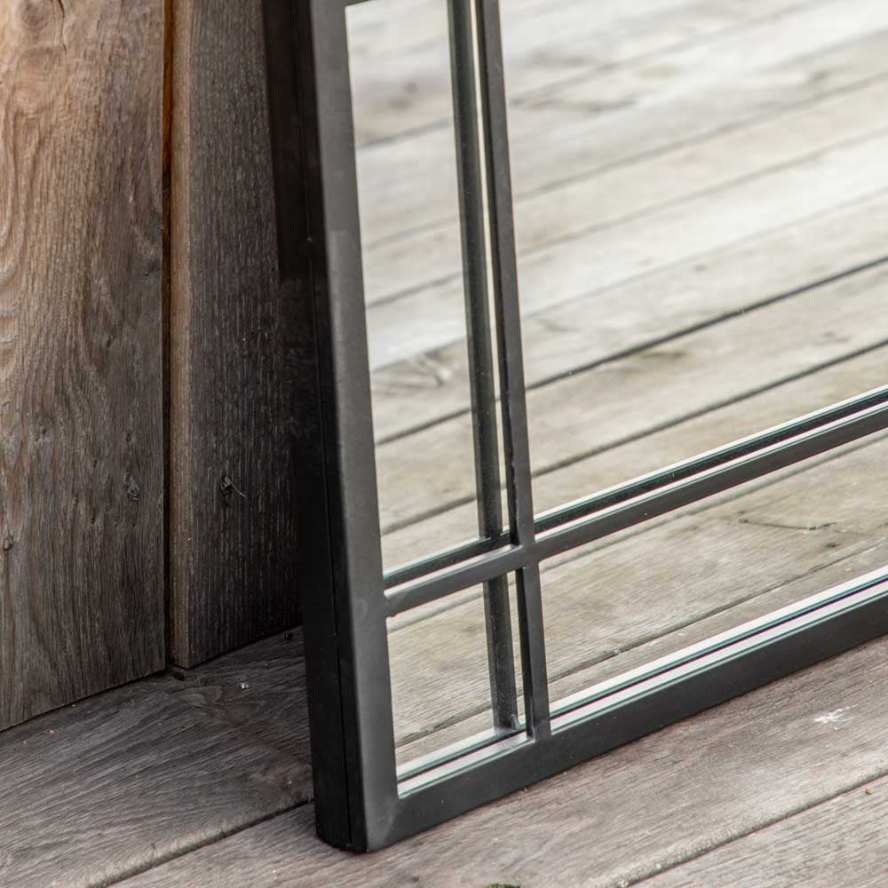 Longfield Outdoor Mirror Black