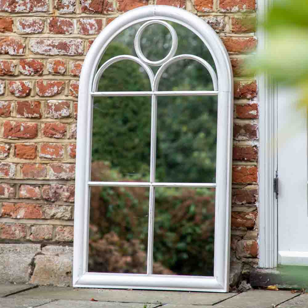 Wolverhampton Outdoor Mirror White
