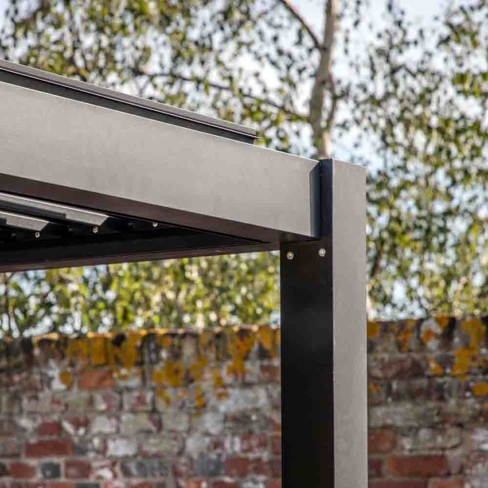 Montana Pergola 4m x 3m Black
