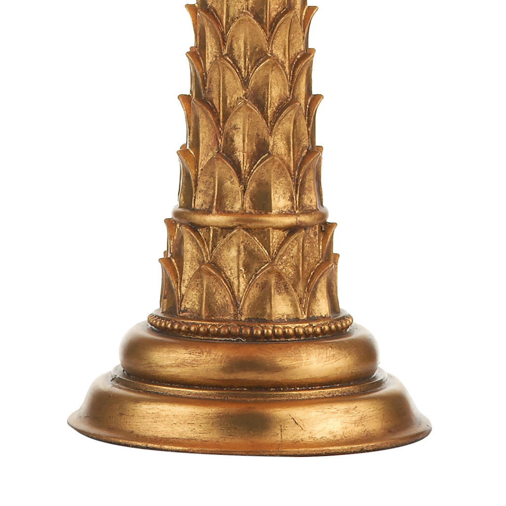 Palm Table Lamp Gold Base Only<br>Matt Gold