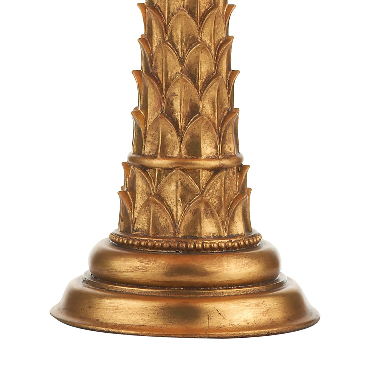Palm Table Lamp Gold Base Only<br>Matt Gold