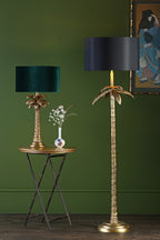 Palm Table Lamp Gold Base Only<br>Matt Gold