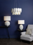 Phillipa 3 Light Pendant White CeramicWhite Ceramic
