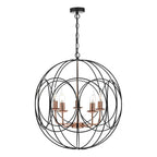 Phoenix 5lt Pendant Black & Copper<br>Matt Black