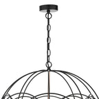 Phoenix 5lt Pendant Black & Copper<br>Matt Black