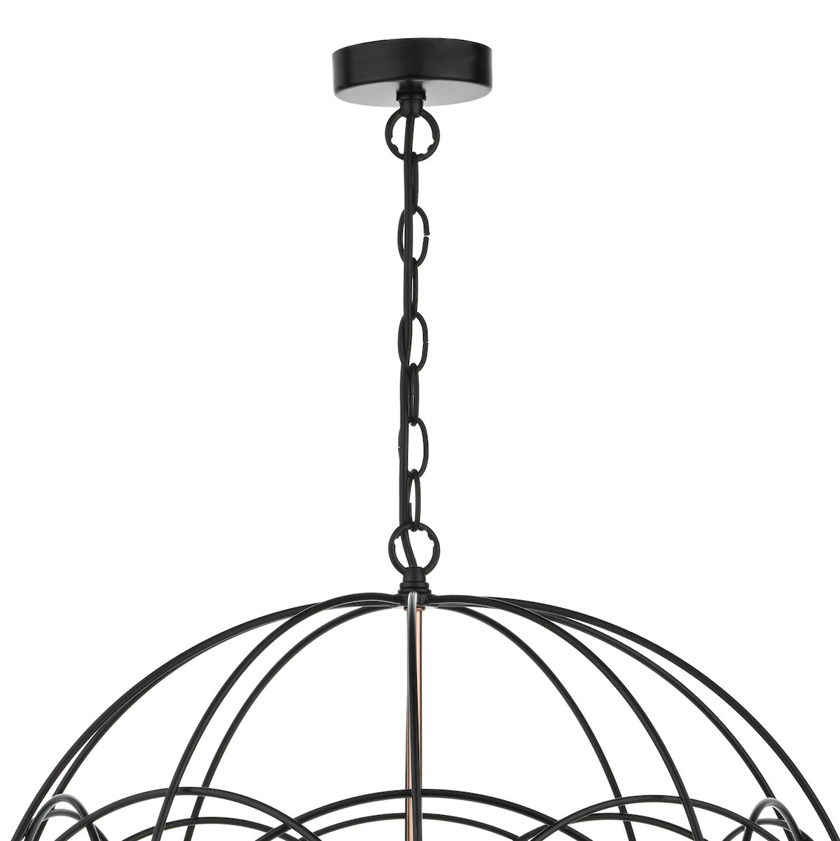 Phoenix 5lt Pendant Black & Copper<br>Matt Black