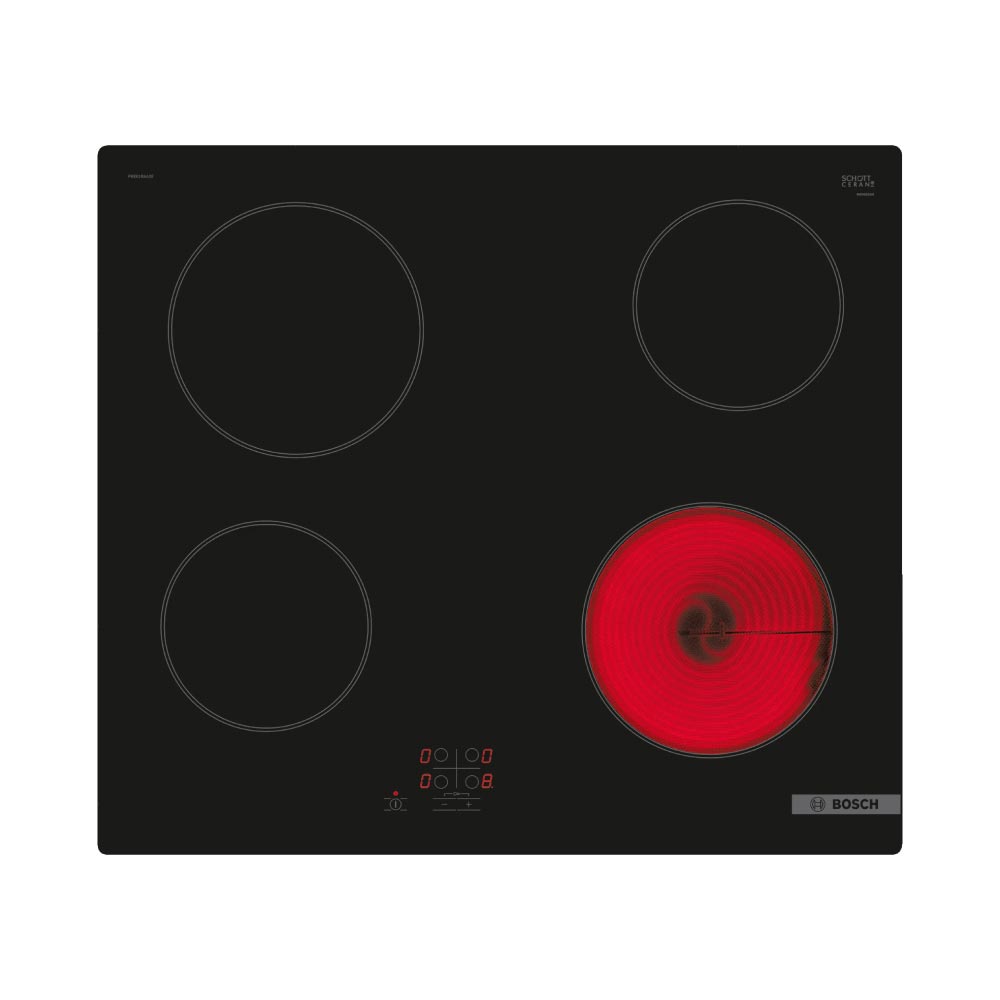 Bosch Series 2 PKE61RAA8B 60cm Frameless Ceramic Hob - Black