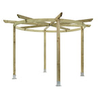 Grange PKITCRAG Timber Carousel Pergola 2.7m - Green