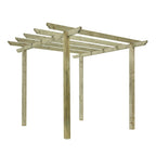 Grange PKTRADA Traditional Timber Pergola 2.8m  - Green