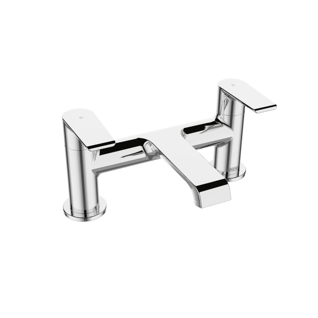 Bristan Polo Bath Filler - Chrome