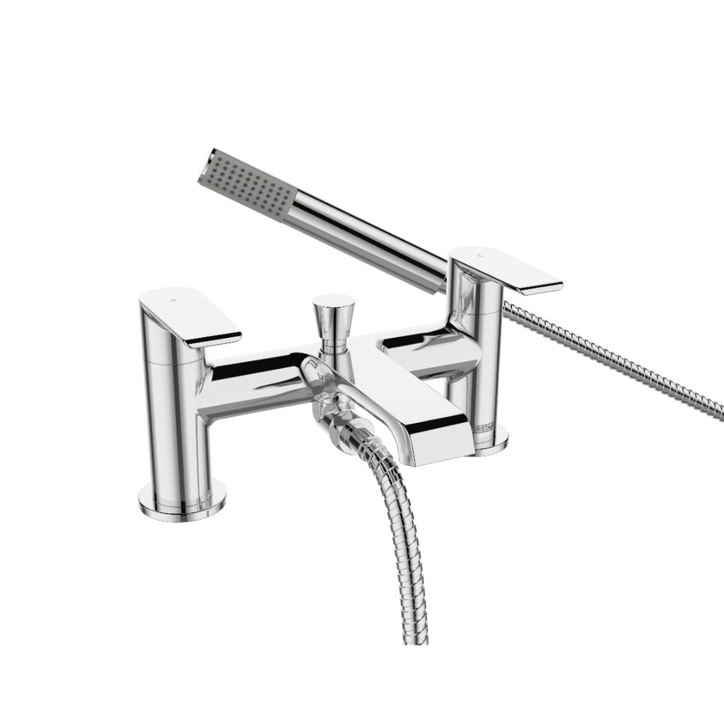 Bristan Polo Bath Shower Mixer - Chrome